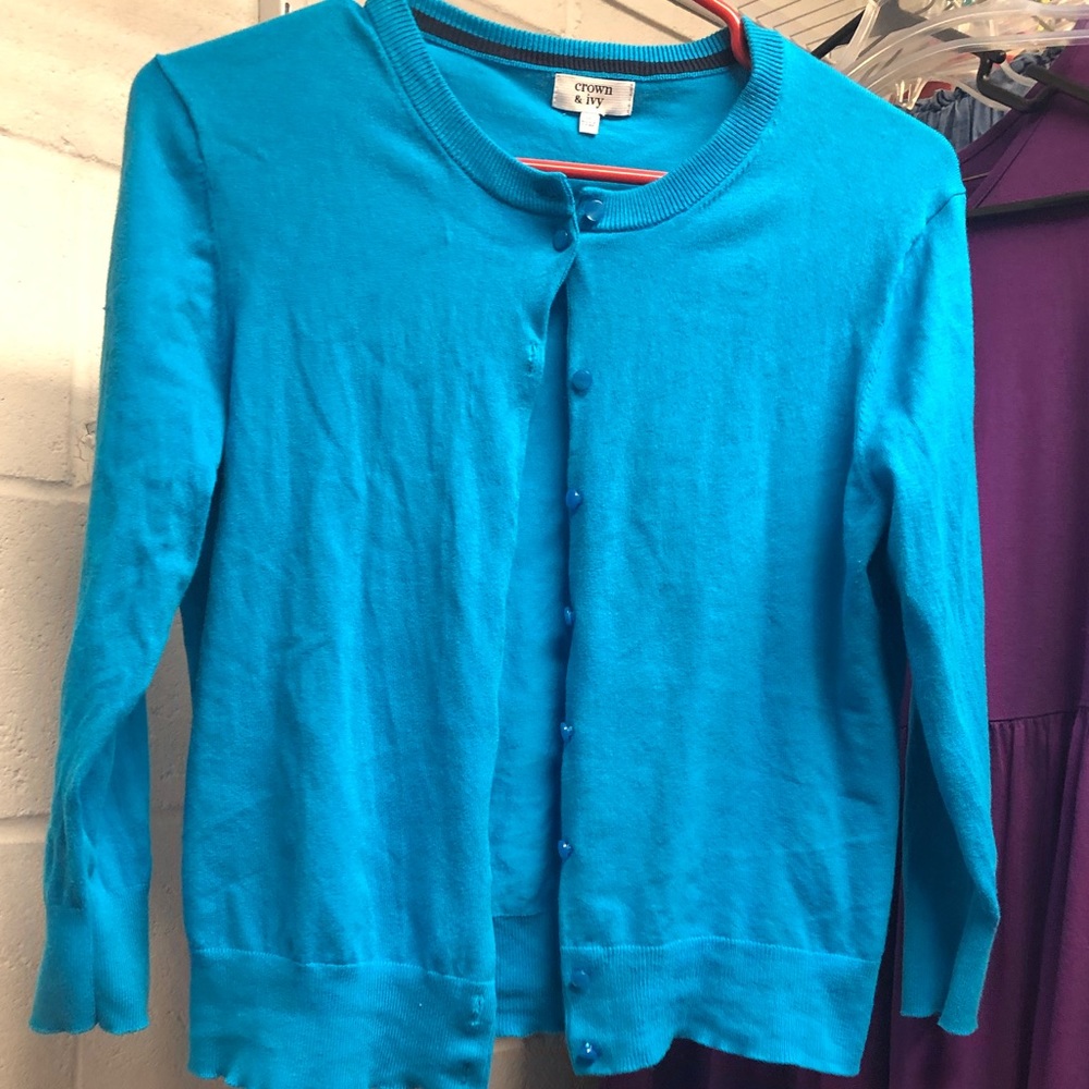 Pretty Blue Cardigan